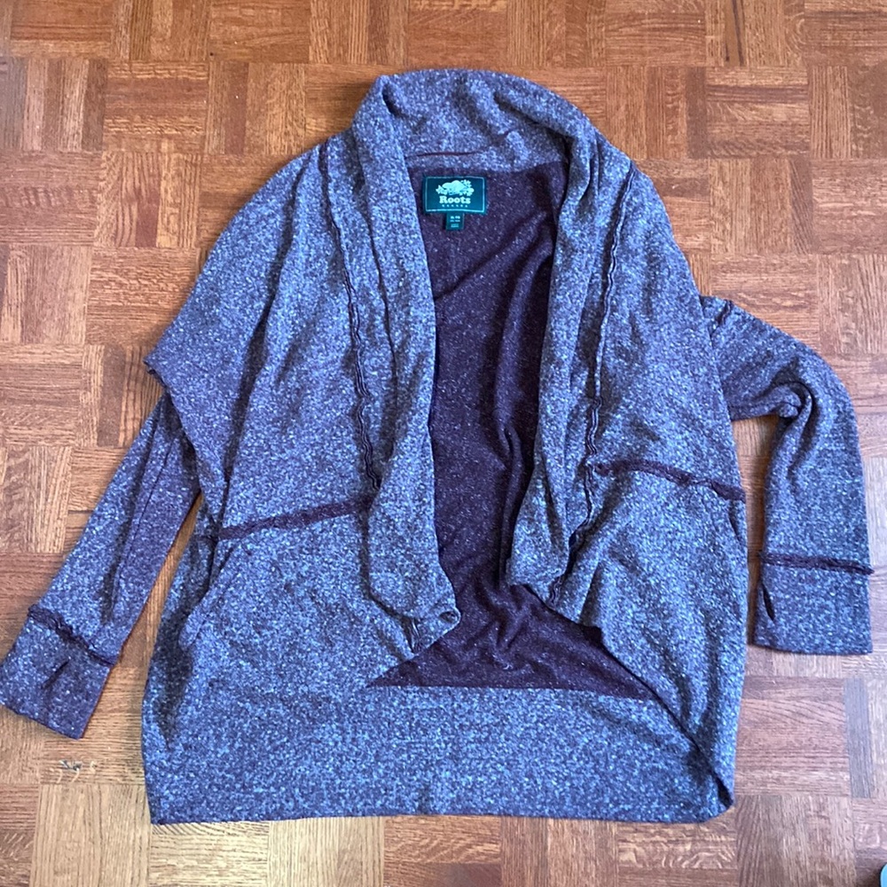 Roots Open Front Cardigan